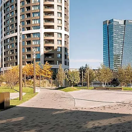 Διαμέρισμα Skau Sky Park By Zaha Hadid 22 Floor 1 Tower Panoramic View Free Parking *