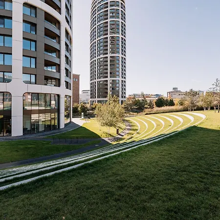 Lejlighed Skau Sky Park By Zaha Hadid 22 Floor 1 Tower Panoramic View Free Parking